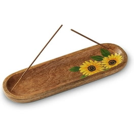 Silver Metal Sunflower Incense Burner Stick Cone Holder Ash Catcher Flower Decor Silver Metal Sunflower Incense Burner Stick Cone Holder Ash Catcher Flower Decor