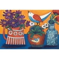 thumbnail image 3 of Marmont Hill "Orange and Blue Vases" Painting Print on Canvas, 3 of 5