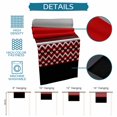 thumbnail image 6 of Red Black Grey Stripes Table Runner 70 Inches, Abstract Lines Geometric Modern Bed Runner Dresser Scarves Tabletop for Indoor Outdoor Parties/Ceremony/Banquet, 13" x 70", 6 of 9