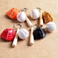 thumbnail image 3 of Llavero con Colgante Tenis Pelota de Béisbol Guantes para Llavero, 3 of 7