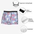 thumbnail image 3 of Vsdgher Cartoon Poodle Dog Pattern Men's Boxer Brief Underwear,Soft Funny Underwear for Men-Large, 3 of 5