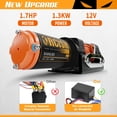 thumbnail image 2 of Cabrestante de remolque ORCISH Upgrade, 1587 kg, 12 V DC, 2 of 8
