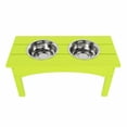thumbnail image 3 of WestinTrends Elevated Modern Pet Stand Feeder for Cats & Dogs Puppy, Removable stainless steel bowls, UV and Weather Resistant, 3 of 7
