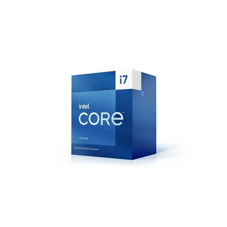 Intel - Core i7-13700F 13th Gen 16 cores 8 P-cores + 8 E-cores 30MB Cache, 2.1 to 5.2 GHz Desktop Processor