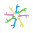 thumbnail image 2 of 60 piezas de hilo dental desechable para niños, palillos interdentales, 2 of 7