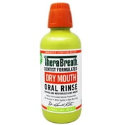 TheraBreath Dry Mouth Oral Rinse, Tingling Mint, 16 FL OZ - 3 Pack