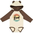 thumbnail image 3 of Inktastic Pinball Retro Arcade Game Boys or Girls Long Sleeve Baby Bodysuit, 3 of 5