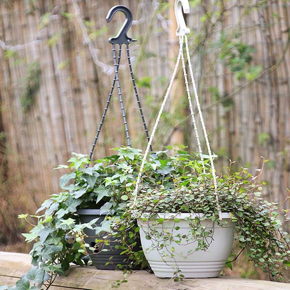 YOSADIER Balcony Hanging Pot Thicken Design Hanging Planter Pots 3Pcs