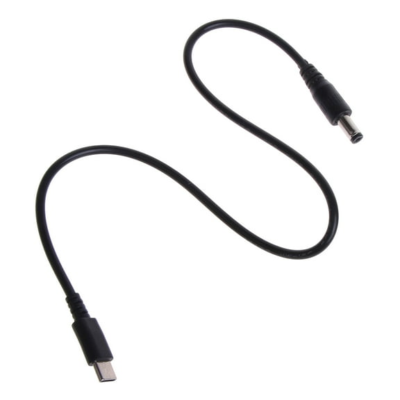 USB C Male To 5.5x2.1mm DC5521 Male Power Cable, USB 5V 3A Charging Cord For Speakers, LED Lights Power Supply