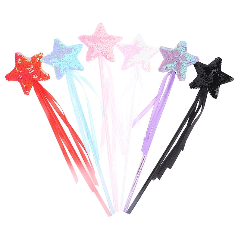 2Pcs Cute Five Pointed Star Fairy Magic Wand Magic Stick Party Toys for KidYJUS 