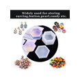 thumbnail image 5 of 3pcs/set Box Shaped Resin Molds Including Jewelry Box Shaped Silicone Resin Mold With Heart Design, Hexagonal Storage Box Mold And Square Mold For Making Resin Crafts, 5 of 5