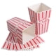 thumbnail image 4 of KAKOWELY 6 cajas de papel para palomitas de maíz con diseño de rayas de talla grande para fiestas, color rojo, 4 of 4