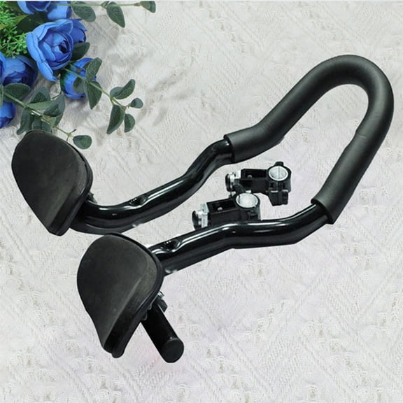 BESTOYARD Aluminum Alloy Rest Handlebar Black for Road and Mountain Bikes
