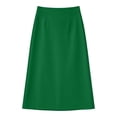 thumbnail image 7 of Busydd Skirts for Women Casual Solid Color High Waisted Midi Skirt Trendy Versatile A-Line Skirts S, 7 of 7