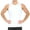White, variant on Men's Insta Slim MSC2307 Power Mesh Compression Tank w/ Back & Side Support (White M)