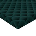 thumbnail image 4 of Ambesonne Waves Fitted Sheet, Tide Pattern Darkened Back, Queen Size, Teal and Charcoal Grey, 4 of 5
