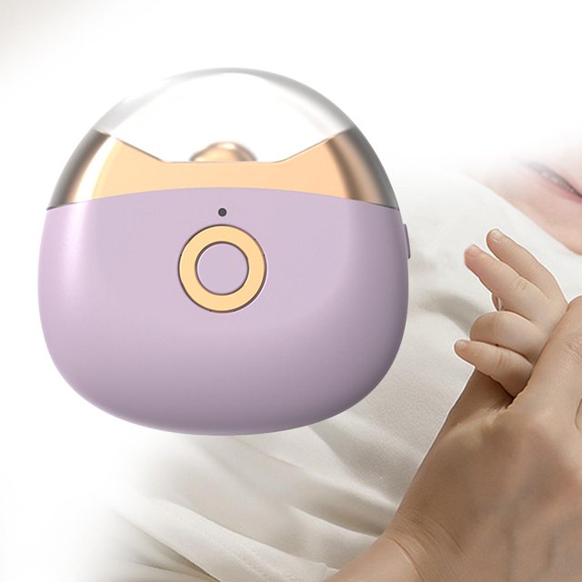 Cortaúñas eléctrico de uñas 2 velocidades Mini molinillo de uñas portátil ajustable Tijeras de uñas para mujeres, hombres, Rosa Salvador Cortauñas eléctrico