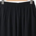 thumbnail image 5 of BUIGTTKLOP Plus Size Pajamas Shorts for Women High Waisted Lounge Shorts Wide Leg Loose Comfy Sleep Bottoms Sleepwear, 5 of 6