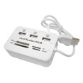 thumbnail image 2 of POINTERTECK 3 Port USB Multi-In-1 Hub  SD M2 TF Memory Card Reader Aluminum Adapter Hub 3 Port USB  Multi-In-1  Aluminum  Potable  SD M2 TF Memory Card Reader PC Windows 98 Windows 98SE A, 2 of 8