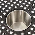 thumbnail image 4 of Cast Bistro Set for Outdoor Use | Keeps Beverages Chilled | Aluminum Material | Comes with 2 Chairs and Table, 4 of 6