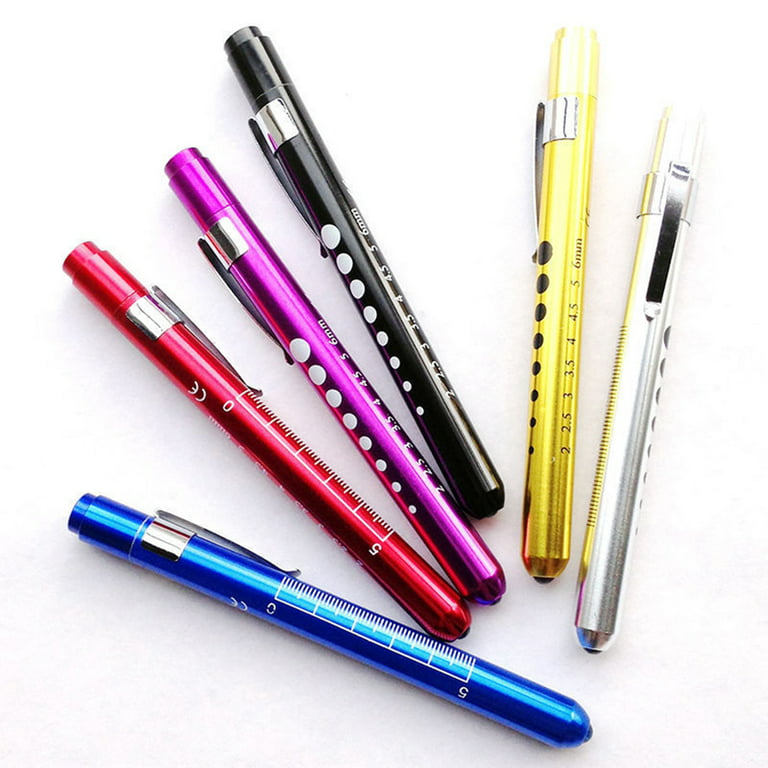 LED Pen Flashlight USB Charging Multifunctional Medical First Aid Pen Light  Mini Portable Waterproof for Doctor Nurse Diagnosis