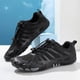 thumbnail image 3 of Zapatos acuáticos Aqua Shoes Zapatillas de buceo transpirables para caminar en el lago (47) Negro, 3 of 9