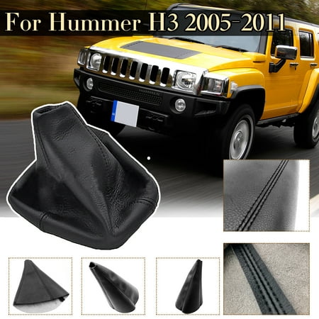 Fits 2005-2011 Hummer H3 Automatic Leather Shifter Boot Shift Cover Black |  Walmart Canada