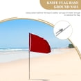 thumbnail image 3 of Beach Flags Stand Base Metal Flag Pole Outdoor Flag Pole Insert Base Flag Holder Flag Pole, 3 of 7