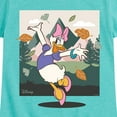 thumbnail image 3 of Disney Standard - Daisy With Leaves - Toddler & Youth Girls Short Sleeve Graphic T-Shirt, 3 of 5