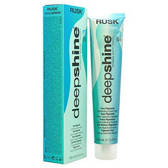 RUSK Deepshine Pure Pigments Conditioning Cream Color, 2.000NC, Darkest Brown, 3.4 oz