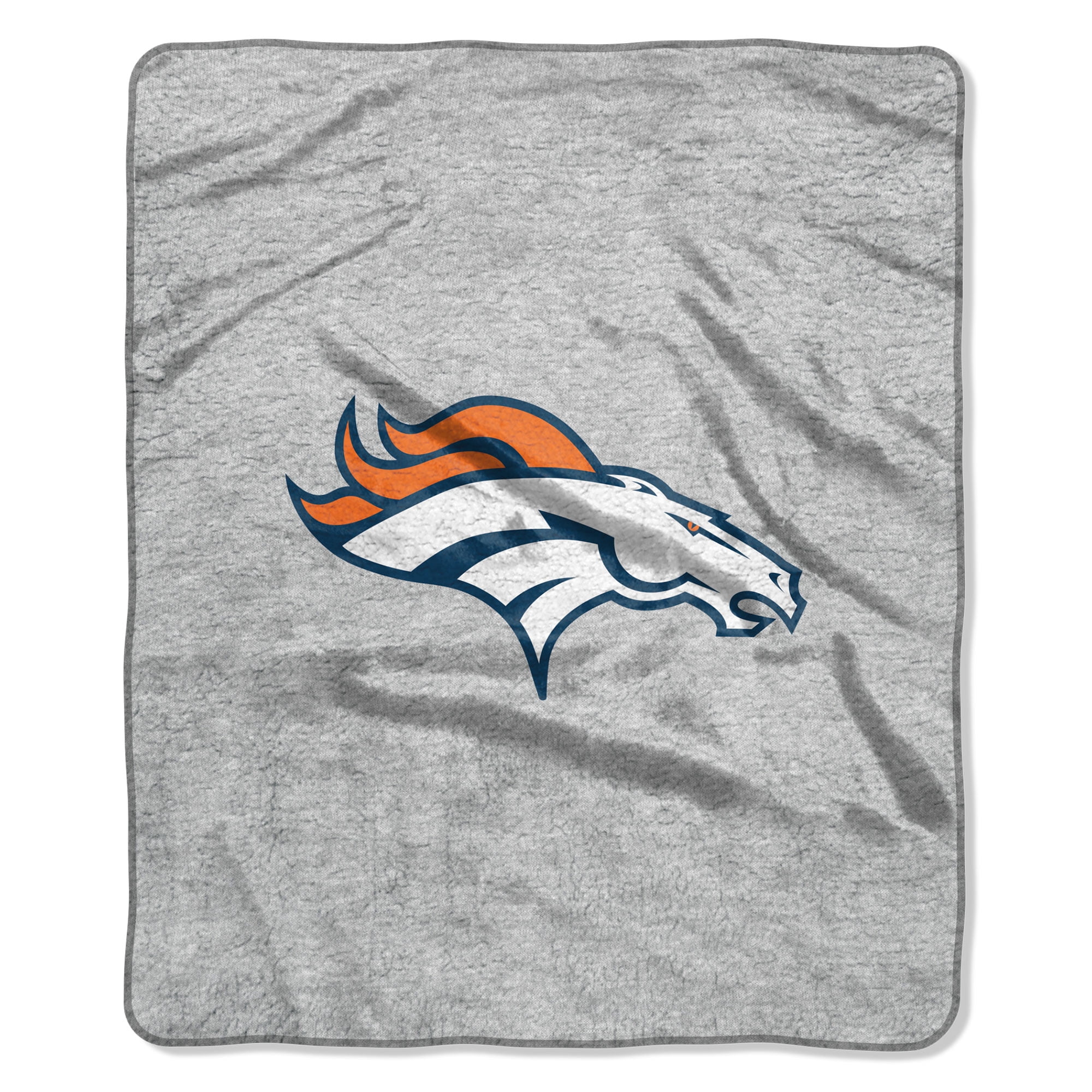 Denver Broncos 50x60 Plush Raschel Throw Blanket - Jersey ...