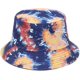thumbnail image 1 of Sombrero de pescador unisex de verano para mujer y hombre, de algodón, reversible, de doble cara, con efecto tie-dye, para playa, para actividades al aire libre, 1 of 4