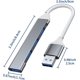 thumbnail image 2 of ZHAOCHENG Divisor de puertos USB múltiples, concentrador USB 3.0 de 4 puertos, paquete de 1, 2 of 5