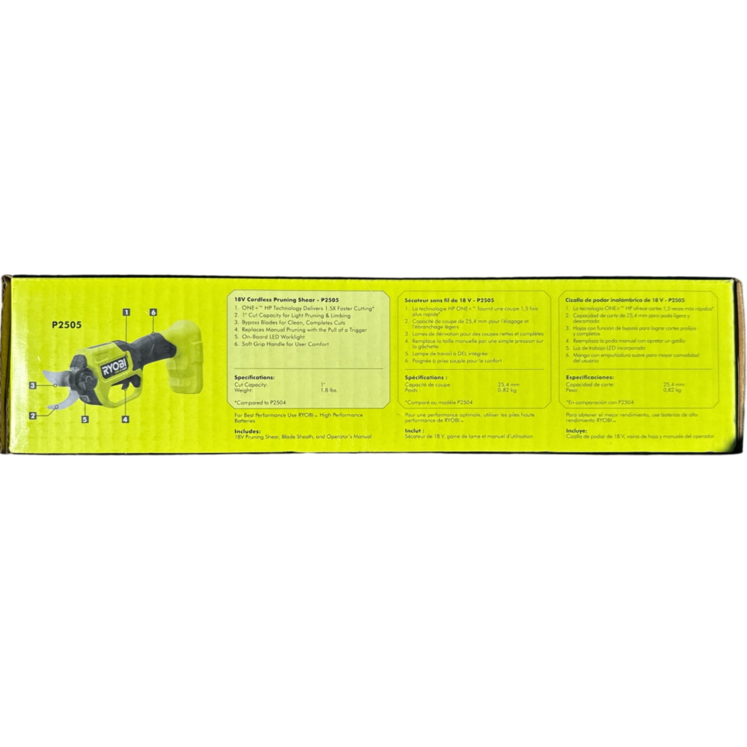 RYOBI ONE+ HP 18V Brushless Cordless Pruner (Tool Only)