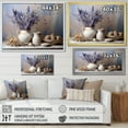 thumbnail image 4 of Designart "Still Life With Lavender At The Farmhouse" Herbs Canvas Wall Art, 4 of 7