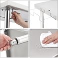 thumbnail image 4 of 60x24 In NSF Stainless Steel Work Table with Adjustable Undershelf Hooks and Removable Trash Rack Heavy Duty Commercial Prep Table for Kitchen Garage Home, 4 of 6