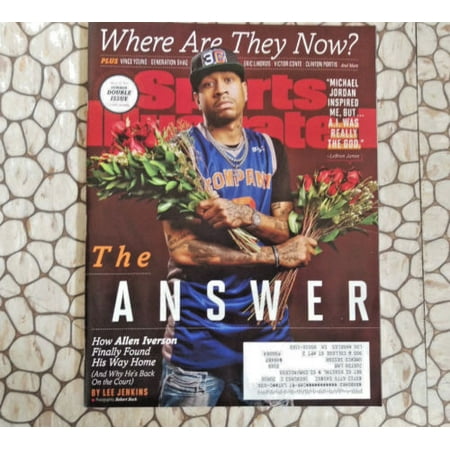 1980 Sports Illustrated Magazine - Sports Illustrated Magazine July 3 - 10 2017 Allen Iverson 76ers Vince Young