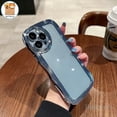 thumbnail image 1 of Funda Simple Transparente Para Cámara Circular Protectora De Olas Grandes Para IPhone 11 12 13 Pro Max 14 Plus, 1 of 4