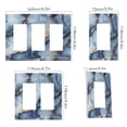 thumbnail image 2 of Yayeee Rocker Switch Wall Plate 3-Gang 6.5"x4.6" Home Decorative Outlet Cover, Abstract Marble Pattern, 2 of 6