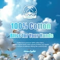 thumbnail image 3 of 6 Pairs - Gloves Legend 100% Cotton White Moisturizing Inspection Gloves -  Women Size Small, 3 of 12
