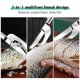 thumbnail image 4 of Cuchillo para escamas de pescado con  redondo de acero inoxidable Cuchillo para vientre de pescado Cuchillo para vientre de pescado con función tres en : abra el vientre ANGGREK Otros, 4 of 8