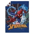 thumbnail image 2 of Marvel Spiderman to the Rescue 4 Piece Toddler Bed Set, 2 of 8