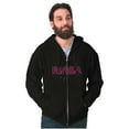 thumbnail image 5 of NASA Worm Logo Star Constellation Zip Up Hoodie Men's Women's Brisco Brands L, 5 of 6