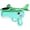 Green, variant on Dinosaur Foam Glider Launcher Toy, Outdoor Flying Catapult Plane with Easy-to-Launch Foam Aircraft, Cute Birthday Gifts for Kids (green)