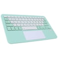 thumbnail image 3 of Teclado Inalámbrico Teclado Portátil Ultradelgado con Panel Táctil Teclado de Máquina de Escribir Silencioso Recargable USB para Computadora Tableta Computadora Portátil ANGGREK Otros, 3 of 8