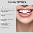 thumbnail image 3 of Suction-fit Complete Denture, Silicone Full Denture Set, Multifunctional silicone denture set, for Men and Women (1pcs) 1pcs, 3 of 5
