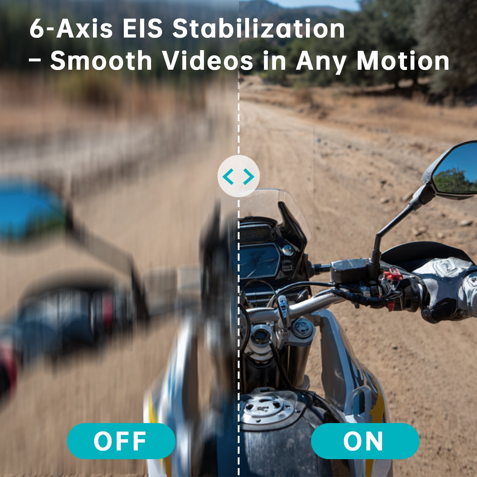 Froura Action Camera 4K 60FPS, 30MP, 132FT Waterproof, Dual