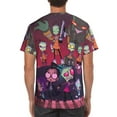 thumbnail image 2 of Invader Zim Fun T-Shirt for Men Novelty 3D Pritneted Casual Short Sleeve Tees Shirt Summer Street T Shirt Top, 2 of 7