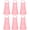Pink-6 PCS, variant on 6 Pack Apron Bulk With 2 Pockets Adjustable Chef Artting Aprons For Cooking Baking Crafting Grilling Activity(6 Color)