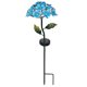 thumbnail image 2 of Lámpara Luz LED en forma de hortensia para el suelo de jardín Ehuebsd lámpara alimentada por energía Solar soporte guirnaldas de decoración exterior, 2 of 8